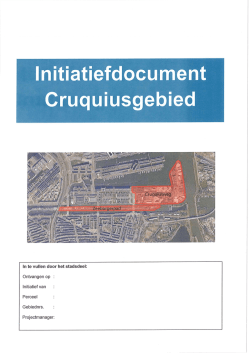 Initiatiefdocument Fase 1.1 - Stadsdeel Oost