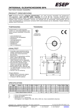 INTEGRAAL OLIEAFSCHEIDERS BPA