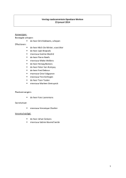 2014-01-23 Verslag [ PDF, 128,37 Kb]
