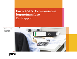 Euro 2020: Economische impactanalyse Eindrapport