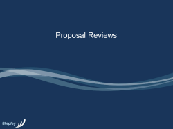APMP - NL - Webinar - april 2014 Proposal Reviews