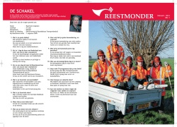 reestmonders van de maand