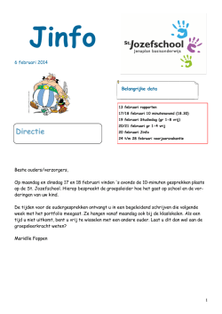 jinfo 6 februari 2014