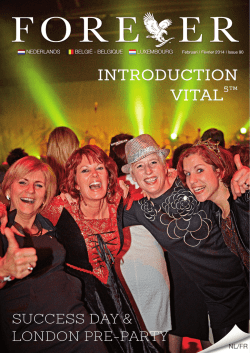 INTRODUCTION VITAL5&trade;