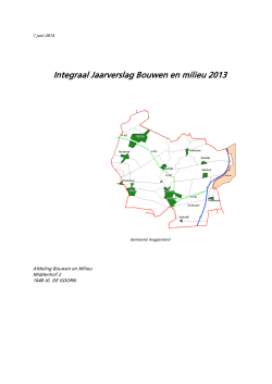Integraal jaarverslag 2013
