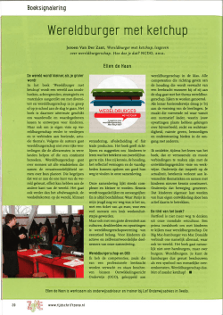 Recensie in Zone, tijdschrift voor ontwikkelingsgericht onderwijs