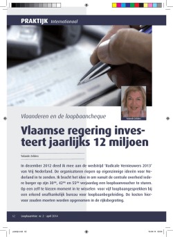 download het artikel over loopbaancheques