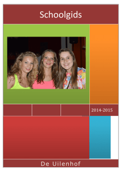 Jaargids Uilenhof 2014-2015