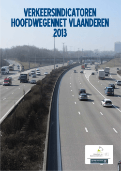 Download het rapport Verkeersindicatoren 2013