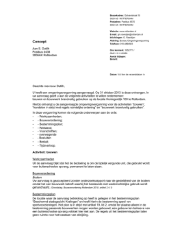 Briefmodel ARI - Gemeente Rotterdam