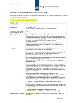 info GM ce 2015 - Examenblad.nl