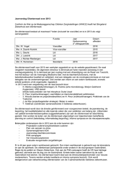 jaarverslag 2013 - Slingeland Ziekenhuis