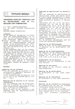 Immuno-assays: