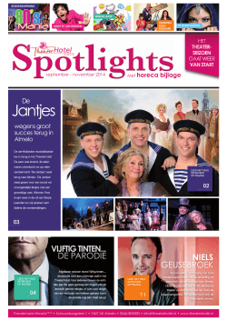 Spotlight september - november 2014