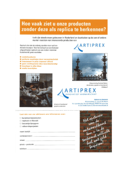 Download de Artiprex folder