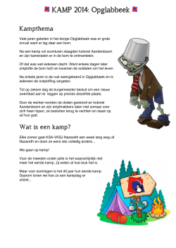 KAMP 2014: Opglabbeek