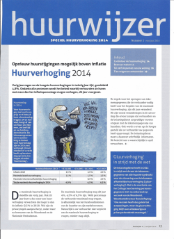Huurwijzer Special Huurverhoging 2014