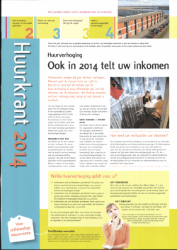 huurkrant 2014 - Openbaar Belang