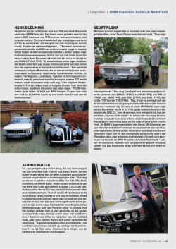 Pagina 4 - BMW Klassieke Autoclub