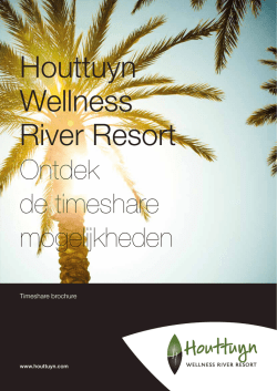 Houttuyn Wellness River Resort