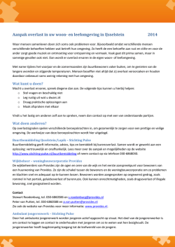 document. - Ons IJsselstein
