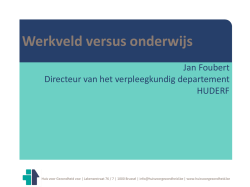 Jan Foubert - Huis voor gezondheid