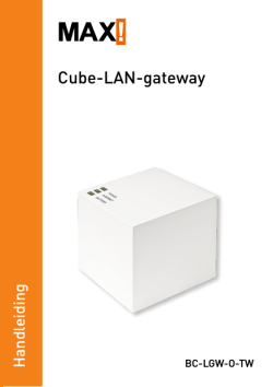 Cube-LAN-gateway - produktinfo.conrad.com