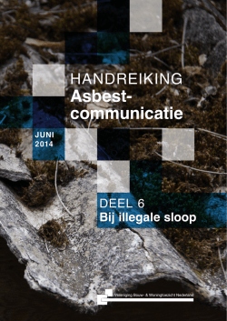 Download:Asbest - Bij illegale sloop