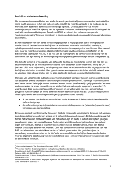 eefstijl en studenten
