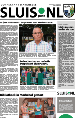 10 jaar SluisPuntNL