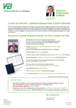 Eindejaarsaanbod FA 2014
