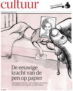 Brievenspecial - Academie voor Drama