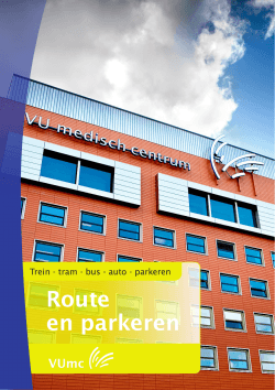Wegwijzer Route en parkeren (PDF bestand - 1.03