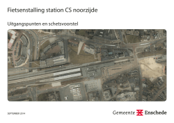 Fietsenstalling station CS noorzijde