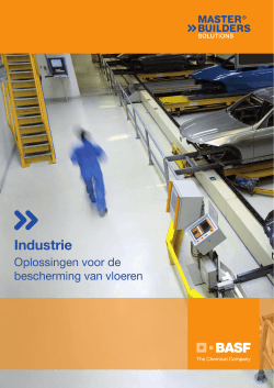 Brochure Industrie - Applicatietechniek van der Wal B.V