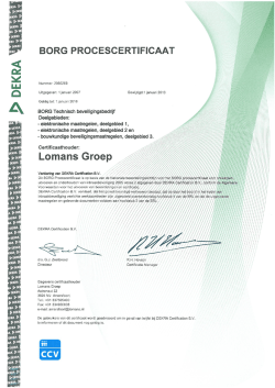 Download certificaat
