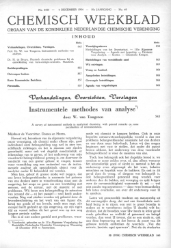 Instrumentele methodes van analyse