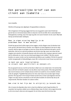 Lees hier de volledig evaluatie van Jessy