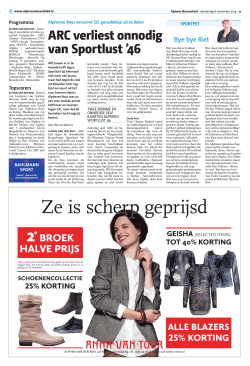 Alphens Nieuwsblad - 6 november 2014 pagina 14