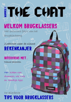 Eindelijk is de schoolkrant er weer!