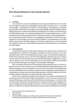 Drie decentralisaties in het sociale domein - Rob-Rfv