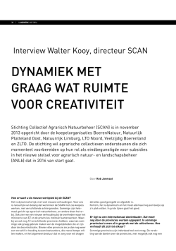 Interview - Portaal Natuur en Landschap