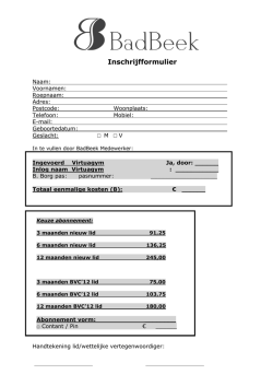Download hier ons inschrijfformulier (PDF)