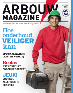 Arbouw magazine