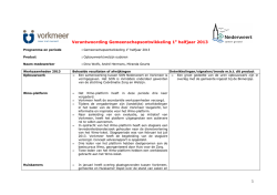 Jaarverslag 2013 Nederweert