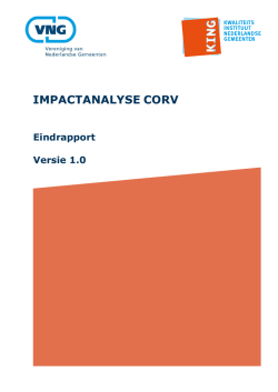 IMPACTANALYSE CORV