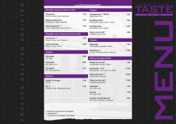 Download Menukaart - Grand Cafe Taste