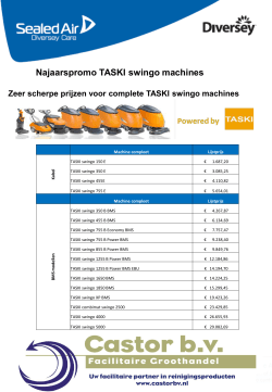 Taski Machine sep-nov 2014