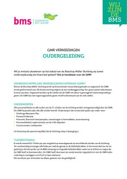 GMR verkiezingsbrief - BMS
