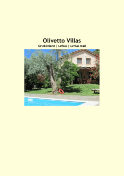 Olivetto Villas - Eliza was here